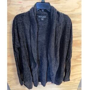 Women's Barefoot Dreams Open Front Cardigan Medium CozyChic Lite Gray